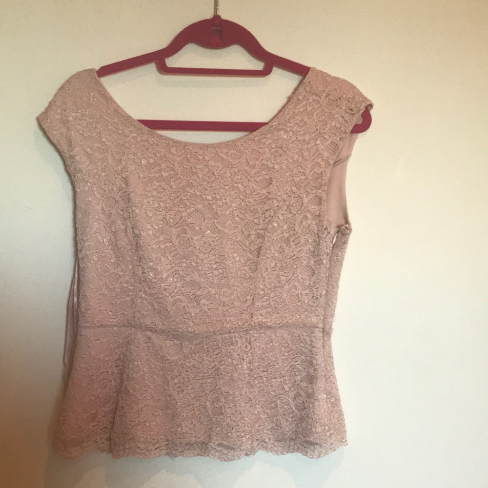 Lace dress top
